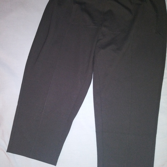 🆕Soft Surroundings | Olive Green Cropped Lounge Pants Size Large Petite - Picture 4 of 14